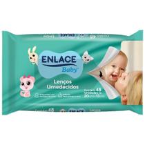 Lenços Umedecidos Enlace - Pacote com 48 Lenços Lenços Umedecidos Enlace - Pacote com 48 Lenços