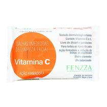 Lenços Umedecidos Facial Demaquilante Vitamina C Fenzza 20 unidades