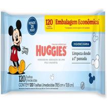 Lenços Umedecidos Huggies Higiene Diária - 120 unidades