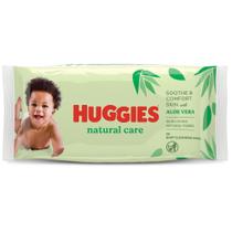Lenços Umedecidos Huggies Natural Care Aloe Vera 56 Unidades Lenços Umedecidos Huggies Natural Care Aloe Vera 56 Unidades