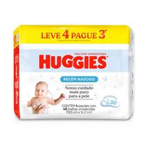 Lenços Umedecidos Huggies Puro & Natural Leve 4 e Pague 3 Unidades Lenços Umedecidos Huggies Puro & Natural Leve 4 e Pague 3 Unidades