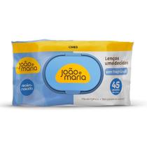 Lenços Umedecidos João E Maria Sem Fragrância 45 Unidades
