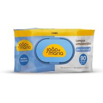 Lenços Umedecidos João E Maria Sem Fragrância 90 Unidades