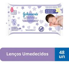 Lenços Umedecidos Johnson'S Baby Hora Do Sono, 48 Unidades
