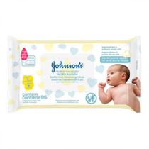 Lenços Umedecidos Johnson's Baby Recém-nascido Sem Fragrância 96 Unidades - Johnson&johnson