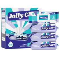 Lenços umedecidos Jolly Care para mãos e corpo de adultos 240 unidades