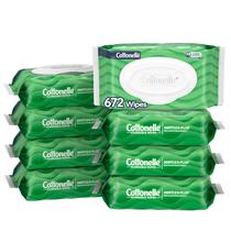 Lenços umedecidos laváveis Cottonelle GentlePlus 672 Wipes