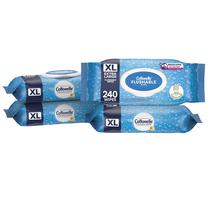 Lenços umedecidos laváveis Cottonelle XL 240 Wipes, 4 pacotes Lenços umedecidos laváveis Cottonelle XL 240 Wipes, 4 pacotes