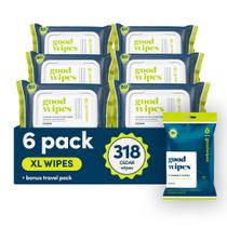 Lenços umedecidos laváveis goodwipes Extra Large (318 unidades) Lenços umedecidos laváveis goodwipes Extra Large (318 unidades)