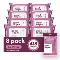 Lenços umedecidos laváveis goodwipes Extra Large (418 unidades)