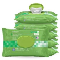 Lenços umedecidos laváveis para adultos McKesson XL 6x48 Aloe Vitamina E