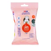 Lenços Umedecidos Limpa Mamá Limpa e Hidrata Seios Cuidados