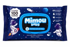 Lenços Umedecidos Mimou Baby 100 Toalhas Cheirinho Talco Lenços Umedecidos Mimou Baby 100 Toalhas Cheirinho Talco