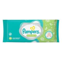 Lenços Umedecidos Pampers Aloe Vera - Pacote com 48 Lenços Lenços Umedecidos Pampers Aloe Vera - Pacote com 48 Lenços