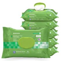 Lenços umedecidos para adultos McKesson XL 31,8 x 19 cm, laváveis, 576 ct