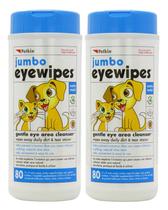 Lenços umedecidos para animais de estimação Petkin Jumbo, pacote com 80 lenços umedecidos extra úmidos