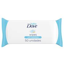 Lenços umedecidos para bebês Baby Dove Rich Moisture 50 unidades (pacote com 6)