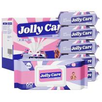 Lenços umedecidos para bebês Jolly Care Sensitive, sem perfume, 99% à base de água x360
