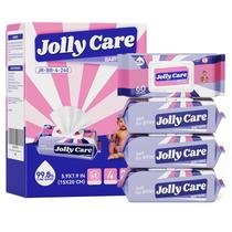 Lenços umedecidos para bebês Jolly Care Sensitive, sem perfume, 99% de água, 240 unidades