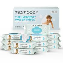 Lenços umedecidos para bebês Momcozy Water Wipes Extra Large 99% Water 720