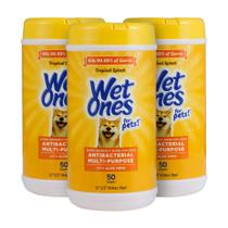 Lenços umedecidos para cães Wet Ones Multiuso Aloe Vera 150 unidades
