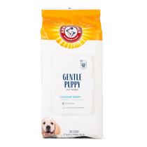 Lenços Umedecidos para Filhotes Gentle Puppy Wipes 100 Un Arm & Hammer