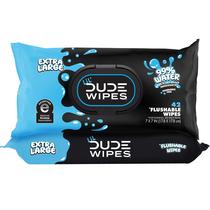 Lenços Umedecidos para Limpeza da Pele DUDE Wipes LiL' DUDE Descarga Segura 84 un
