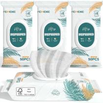 Lenços Umedecidos para Pets FEMEKE 200 Unidades Hipoalergênicos com Aloe e Coco Lenços Umedecidos para Pets FEMEKE 200 Unidades Hipoalergênicos com Aloe e Coco