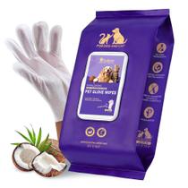 Lenços Umedecidos para Pets PawBubble 20 Unidades Hipoalergênicos em Formato de Luva Lenços Umedecidos para Pets PawBubble 20 Unidades Hipoalergênicos em Formato de Luva