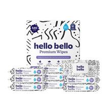 Lenços Umedecidos Premium Hello Bello para Limpeza da Pele Pacote com 540 Unidades Lenços Umedecidos Premium Hello Bello para Limpeza da Pele Pacote com 540 Unidades