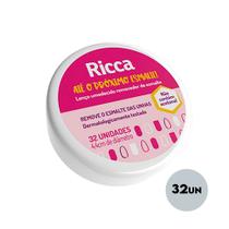 Lenços Umedecidos Removedor de Esmalte 32un 4,4cm Ricca Lenços Umedecidos Removedor de Esmalte 32un 4,4cm Ricca