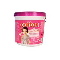 Lenços Umedecidos Toalhas 2 Baldes Com 400 Unidades Cada Cotton Baby