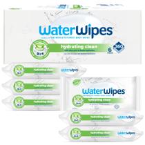 Lenços Umedecidos WaterWipes para Bebês - 99% Água - 360 Unidades