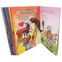 Lendas do Folclore Brasileiro Com a Turma da Mônica Coleção 12 Volumes Ilustrados Lendas do Folclore Brasileiro Com a Turma da Mônica Coleção 12 Volumes Ilustrados