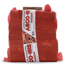 Lenha de Eucalipto 7kg Arco Iris
