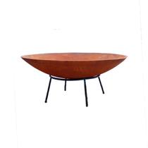 Lenheiro fazenda 80cm lareira externa fogo inverno