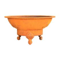 Lenheiro Lareira Braseiro Envelhecida Externa Em Ferro 64cm Lenheiro Lareira Braseiro Envelhecida Externa Em Ferro 64cm