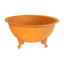 Lenheiro Lareira Braseiro Envelhecida Externa em Ferro 84cm Lenheiro Lareira Braseiro Envelhecida Externa em Ferro 84cm