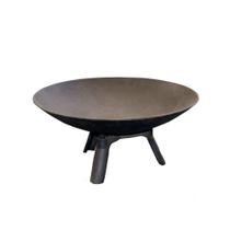 Lenheiro Lareira Braseiro Ferro Fundido Externo Jardim 80Cm. Lenheiro Lareira Braseiro Ferro Fundido Externo Jardim 80Cm.