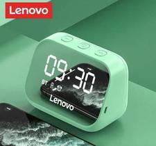 Lenovo-TS13 alto-falante sem fio, despertador digital LED