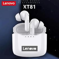 Lenovo XT81 tws Live Pods fones de ouvido sem fio fones de ouvido estéreo hifi controle de toque bass esportes