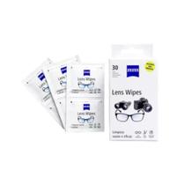 Lens Wipes Zeiss C/ 30 lenços Umedecidos para Limpeza de Lentes