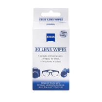 Lens Wipes Zeiss Com 30 Lenços Umedecidos