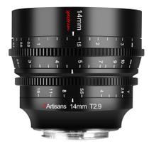 Lente 7artisans 14 mm T2.9 Cine Ultra Grande-Angular para Sony A7 Lente 7artisans 14 mm T2.9 Cine Ultra Grande-Angular para Sony A7