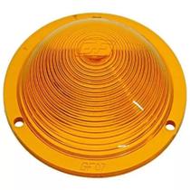 Lente amarelo da lanterna gf122 delimitadora redondo