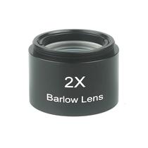 Lente Barlow 2X De 1,25 Polegadas Para Ocular De Telescópio, Totalmente Metálica Com Revestimento De