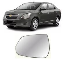 Lente Base Espelho Retrovisor Cobalt 2012 a 2020 Esquerdo