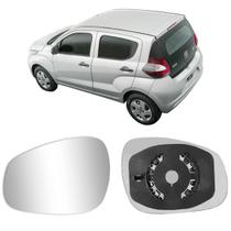 Lente Base Espelho Retrovisor Fiat Mobi Lado Esquerdo