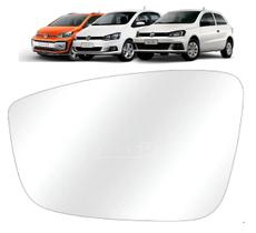 Lente Base Espelho Retrovisor Gol Voyage G5 Fox Up Esquerdo