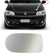 Lente Base Retrovisor Palio Fire 2000 2001 2002 2003 2004 2005 2006 2007 2008 2009 2010 Esquerdo